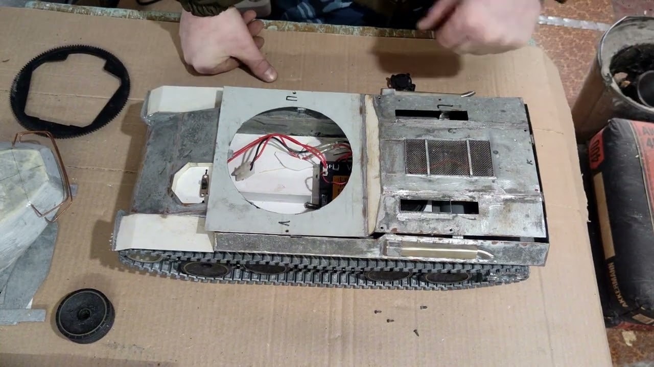 Чем я сейчас занят... Type-74, небольшой обзор мастерской + новый проект