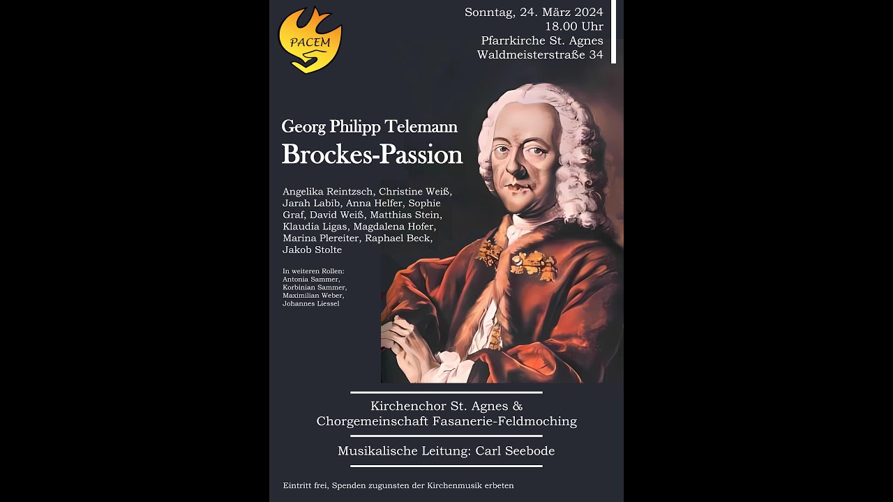 Georg Philipp Telemann: Brockes-Passion TWV 5:1 - Carl Seebode