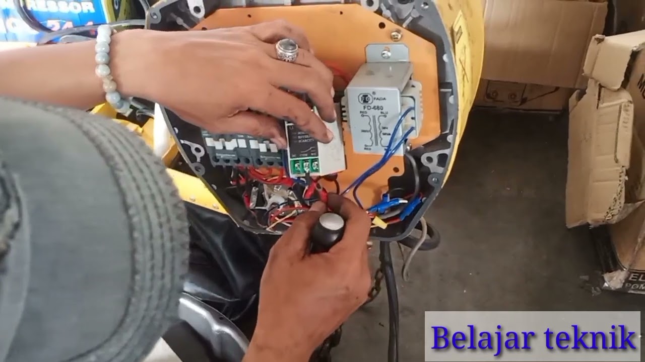 @belajarteknik Modul proteksi hoist