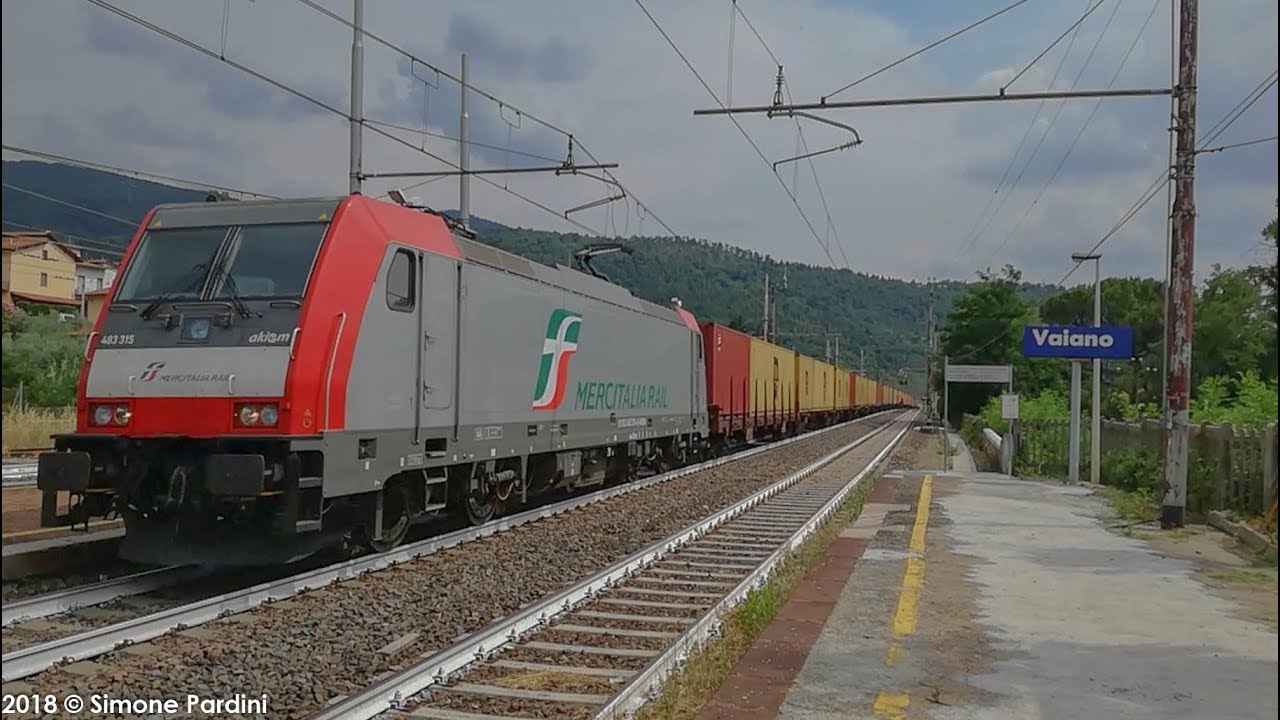 E483 MIR, Caimani e... E405; grande spettacolo in Direttissima!