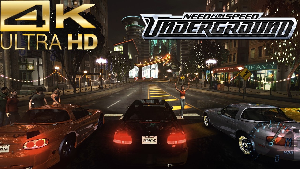 Need for Speed: Underground PC (Modded) 4K Gameplay 2026