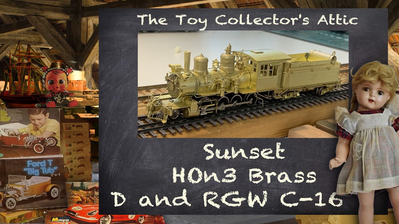 Sunset Brass HOn3 Denver and Rio Grande Western C16