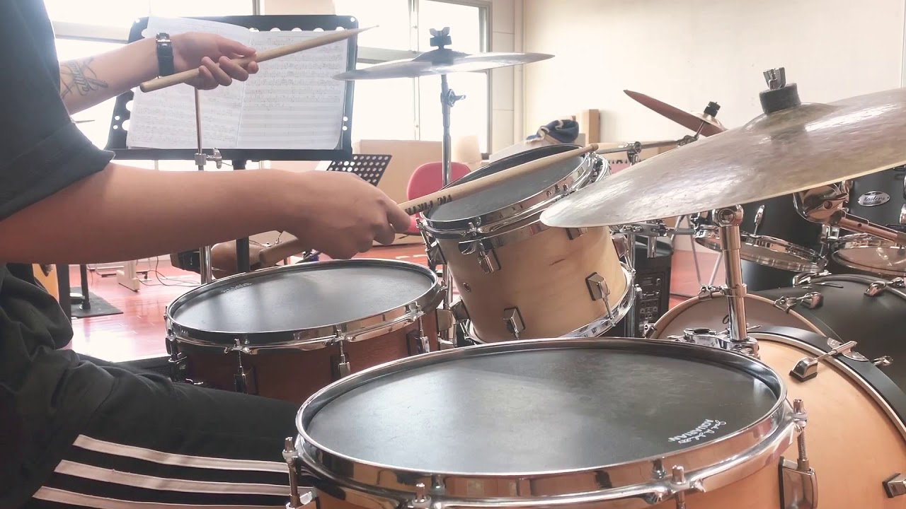 大象體操 Elephant Gym 水底 Underwater ( drum cover by jia xuan )