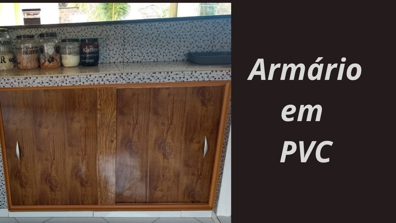 Armário em PVC |Por Daiane Lira