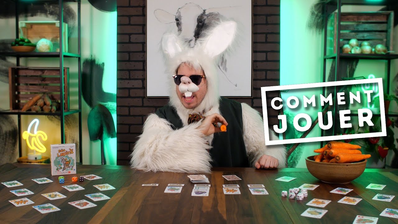 D&eacute;s Lapins - Comment jouer