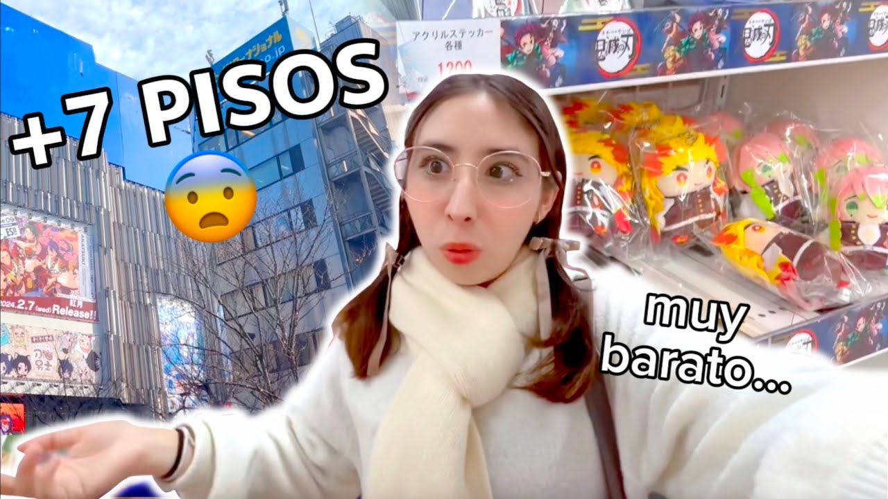 VISITÉ la TIENDA ANIME MAS GRANDE DEL MUNDO 😨