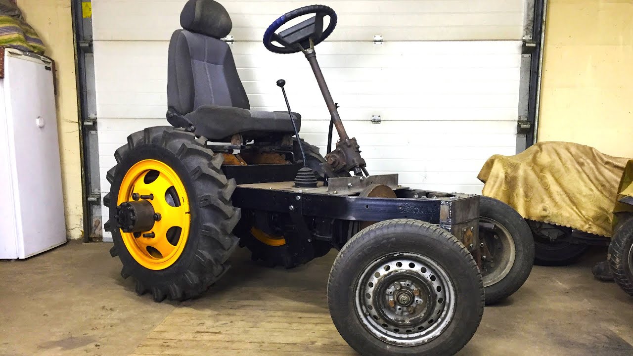ТРАКТОР из МЕТАЛЛОМА. Рулевое.Tractor Restoration .