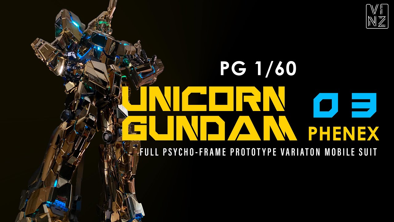 CUSTOM PAINT GUNPLA PG 1/60 PHENEX