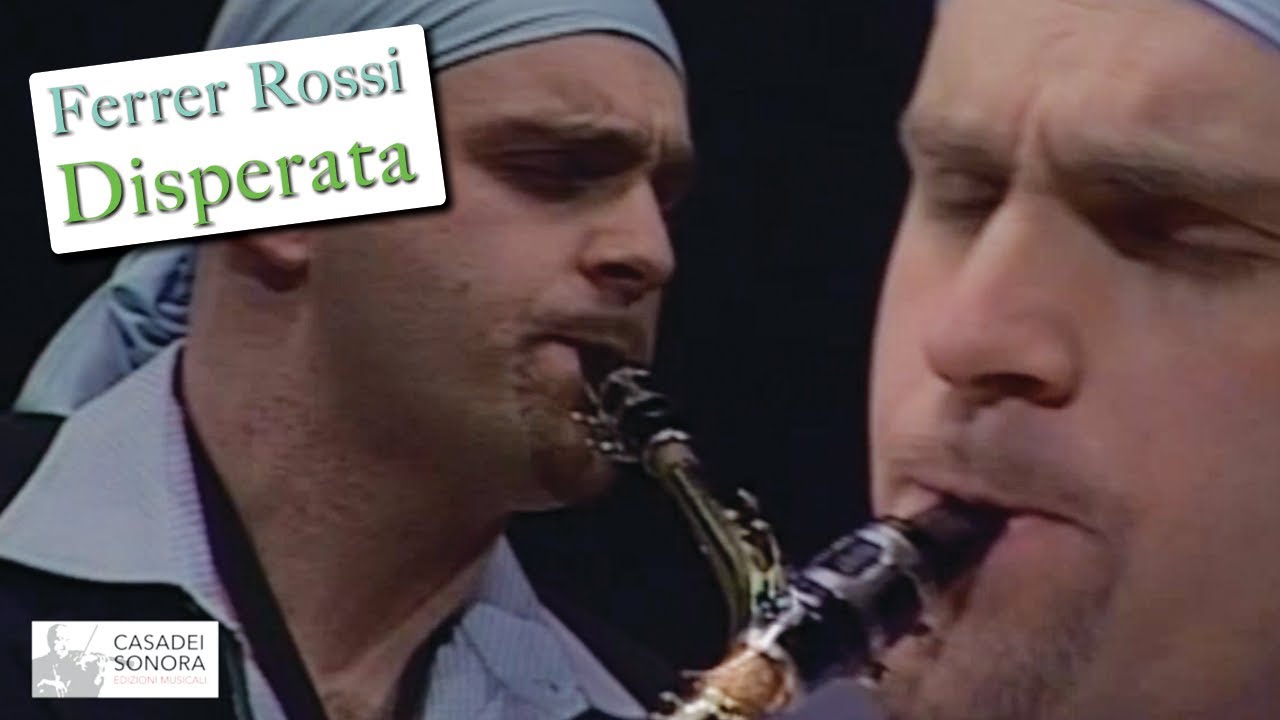DISPERATA (Ferrer Rossi) Polka per Sax interpretata da Marco Tagliavini