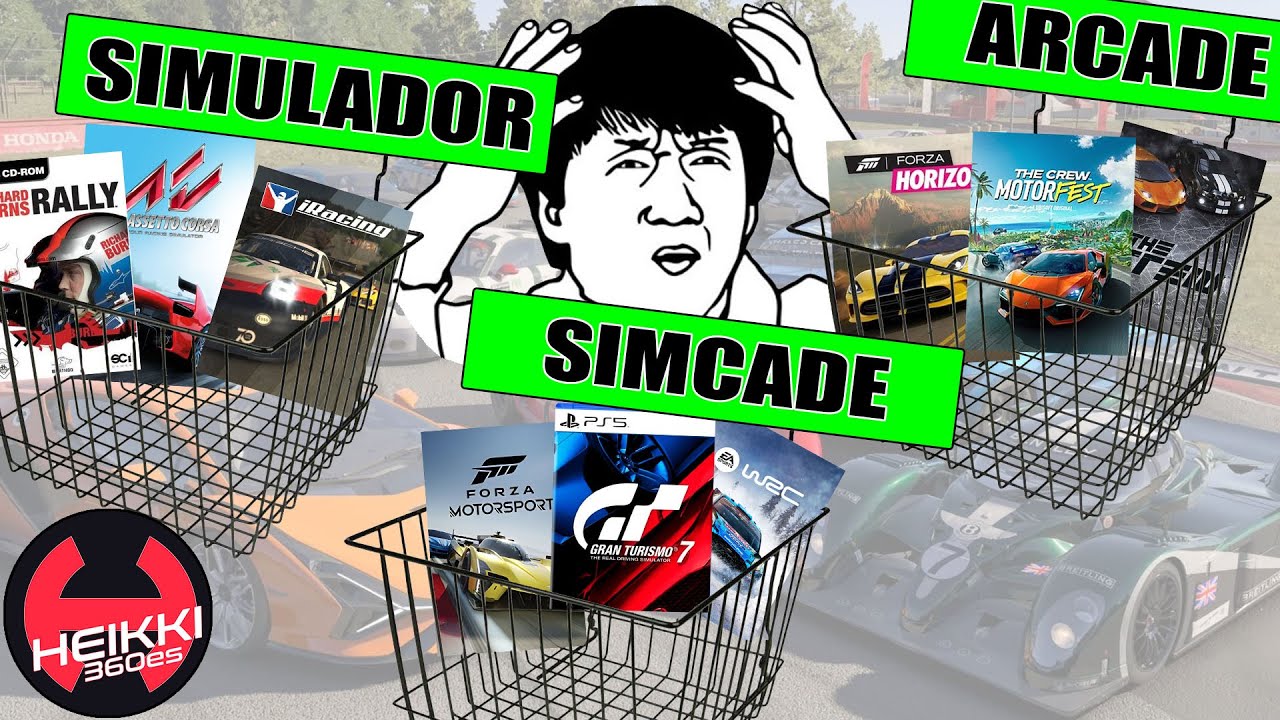 Simulador, simcade o arcade