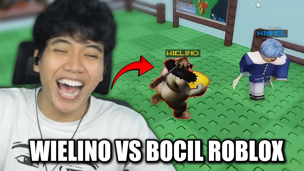 Momen Lucu Wielino Selalu Ditroll Penonton di Roblox! | Clip