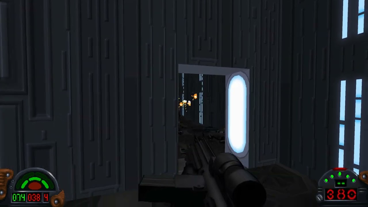 Star Wars Dark Forces Remaster Walkthrough Part 13: The Executor, the Stowaway