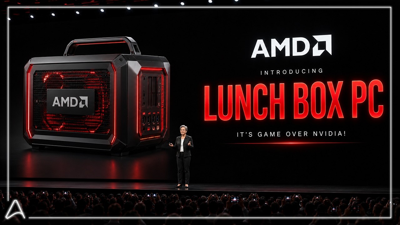 AMD&rsquo;s CEO Destroyed NVIDIA's Most Expensive Supercomputers With a $1,500 Lunch-Box PC!