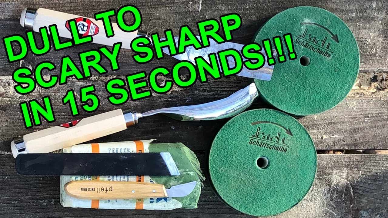 The Best Carving Tool and Skiving Knife Sharpening System Ever! (not clickbait)