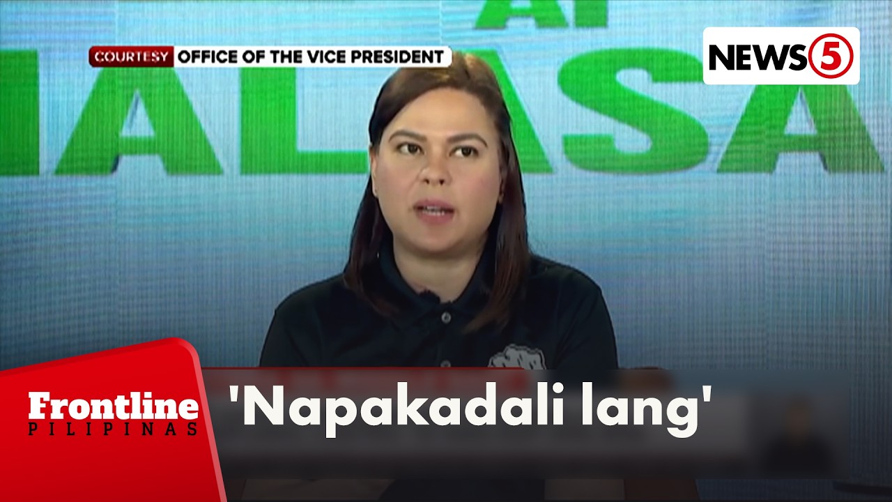VP Sara Duterte: Napakadaling magpadala ng eroplano; Castro: ‘Di nag-iisip ang bise