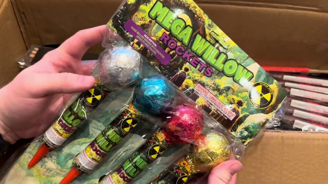 Massive 4th of July Firework Stash Pickup 🎆 (Shells, Rockets, & Novelties)