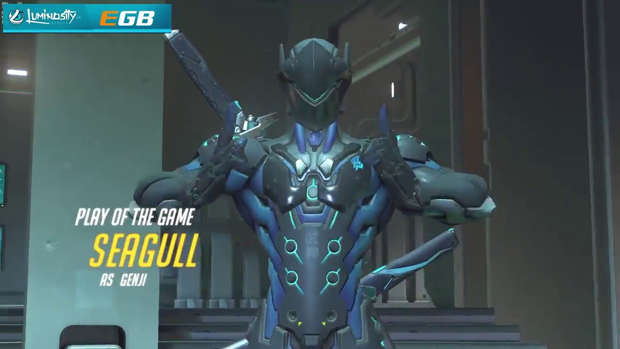 A mix of defensive/aggressive Genji play