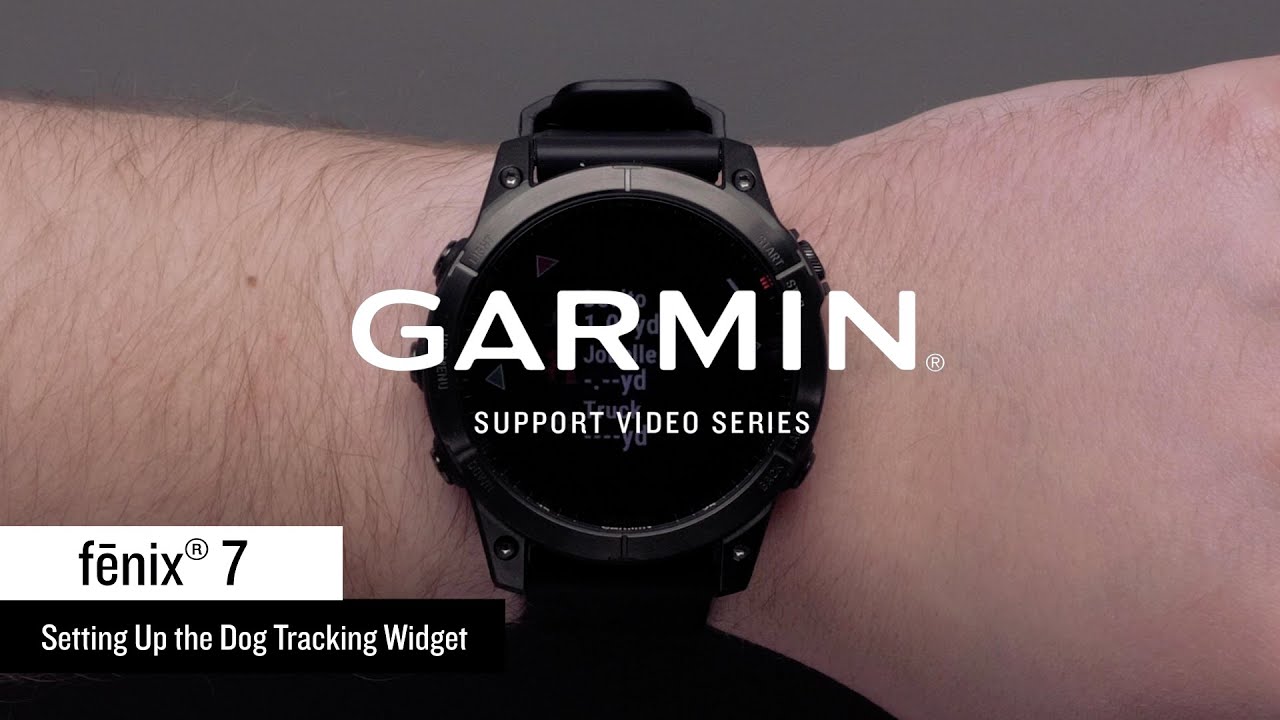 Support: Dog Tracking on the fēnix&reg; 7