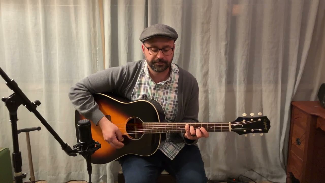 Be High And Lifted Up - Epiphone IBG J45 - Audio Technica 2035 - Living Acoustic Aquarium