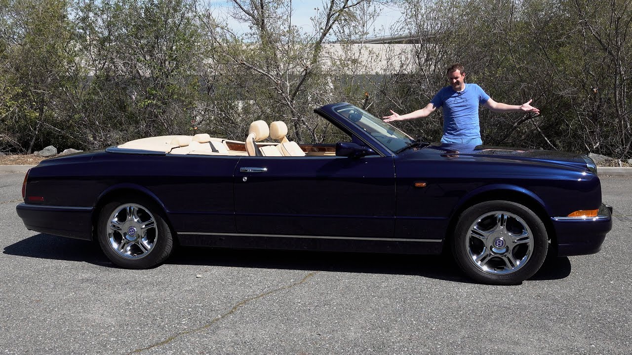 Этот Bentley Azure был пиком непристойной роскоши 1990-х