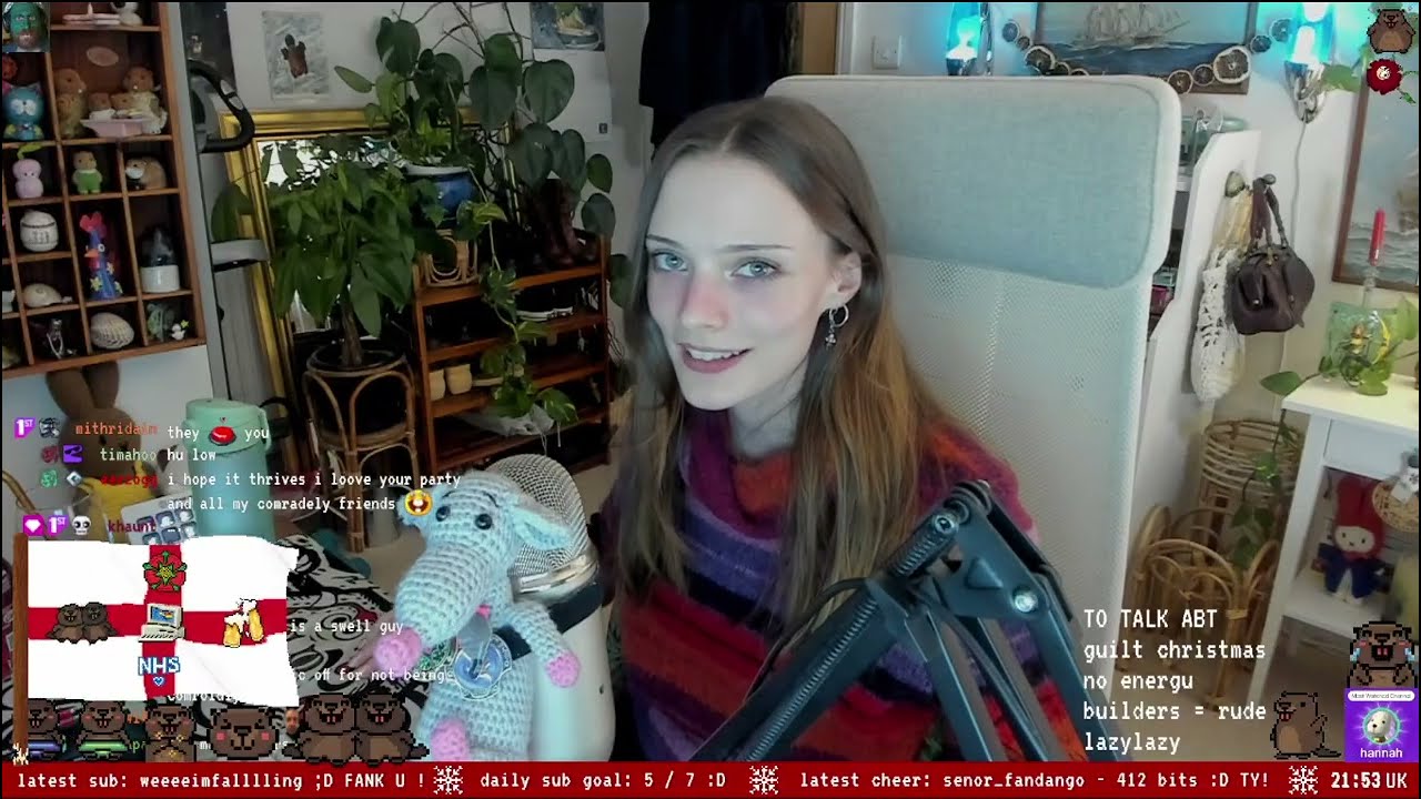 hannah Live Twitch Stream- 2025-12-04 (Part 2) #justchatting