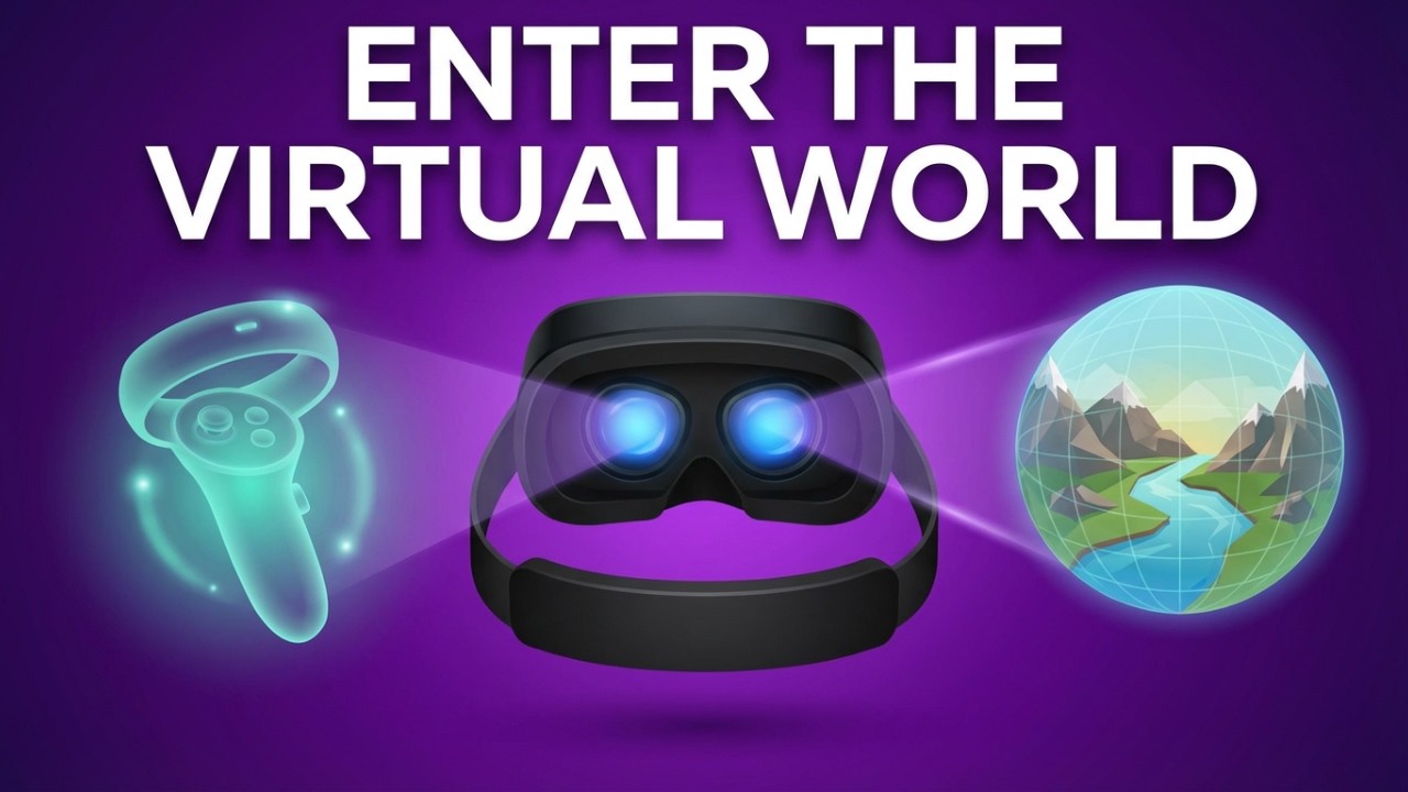 Virtual Reality (VR) Explained 🌍 Step Into the Digital World | Complete Guide + Real Uses