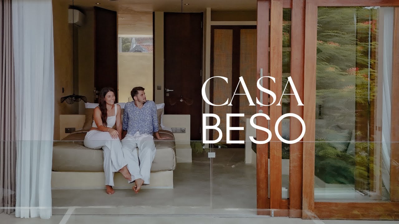 A Stylish Tropical Sanctuary in Balangan | Casa Beso Villa Tour