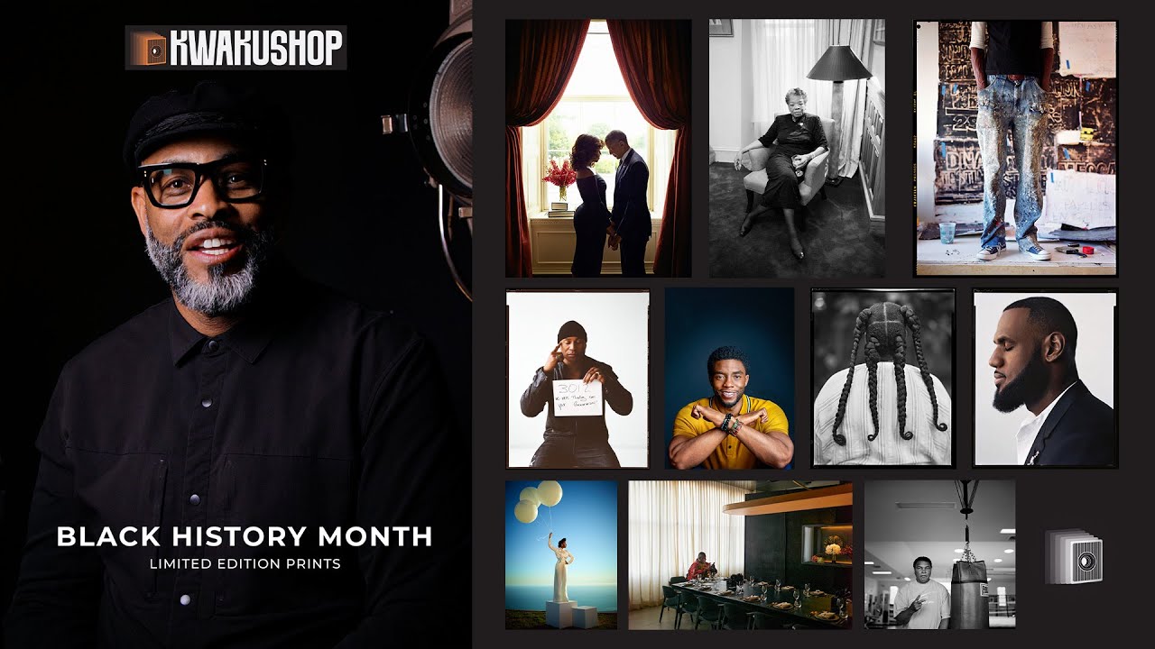 KWAKUSHOP Black History Month 2026 - Limited Edition Print Drop