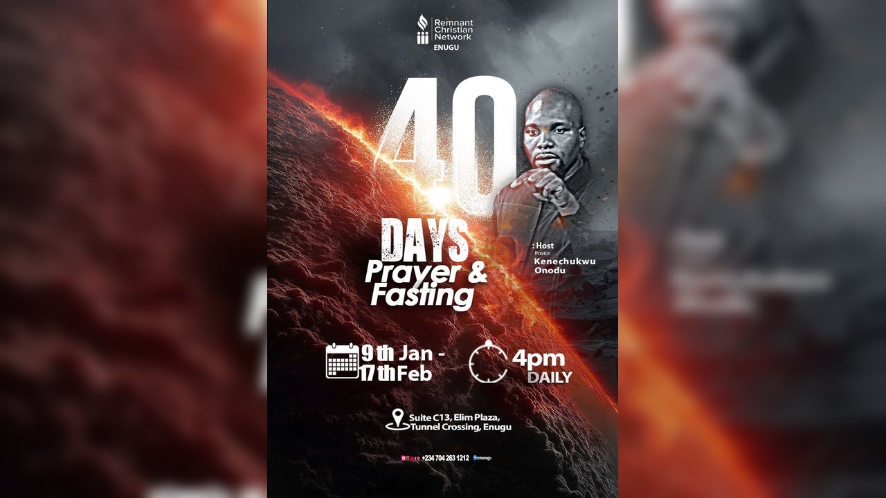 DAY 29 || 40 DAYS PRAYER AND FASTING || PASTOR KENECHUKWU ONODU || 6TH FEBRUARY 2026