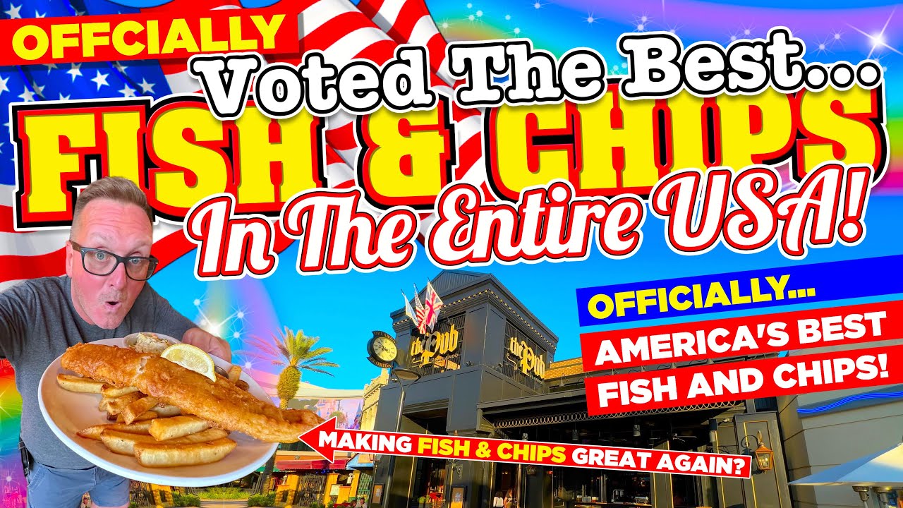 The FISH & CHIPS at This BRITISH PUB in Florida have been VOTED THE BEST in The ENTIRE USA! REALLY?