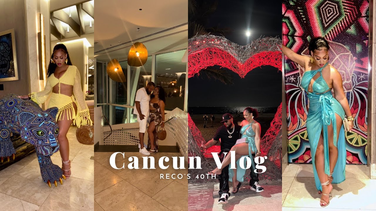 Big 4-0 in Cancun! Sun, Shots with Pure Love & Celebration. Cancun B-day Vlog.