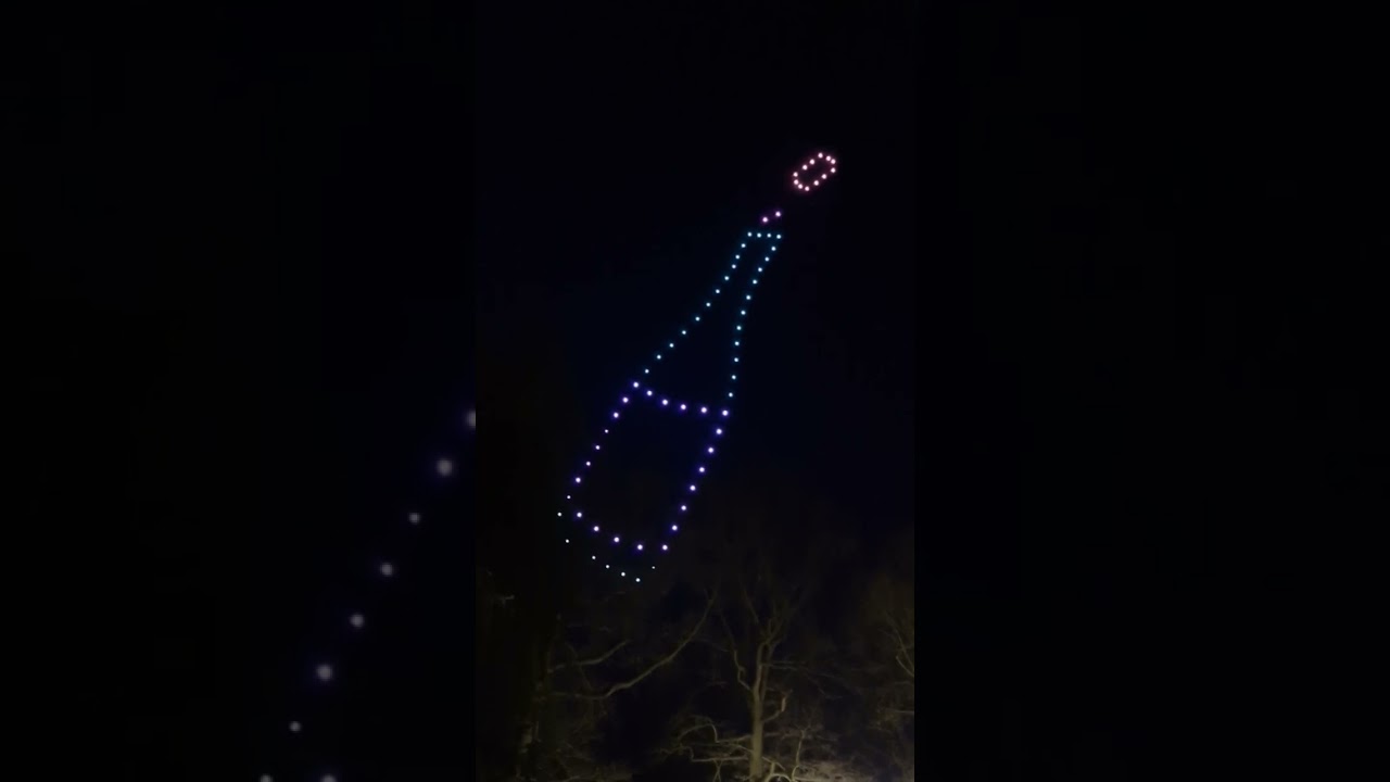 Lichtshow in Bad-Salzuflen 6.04.24
