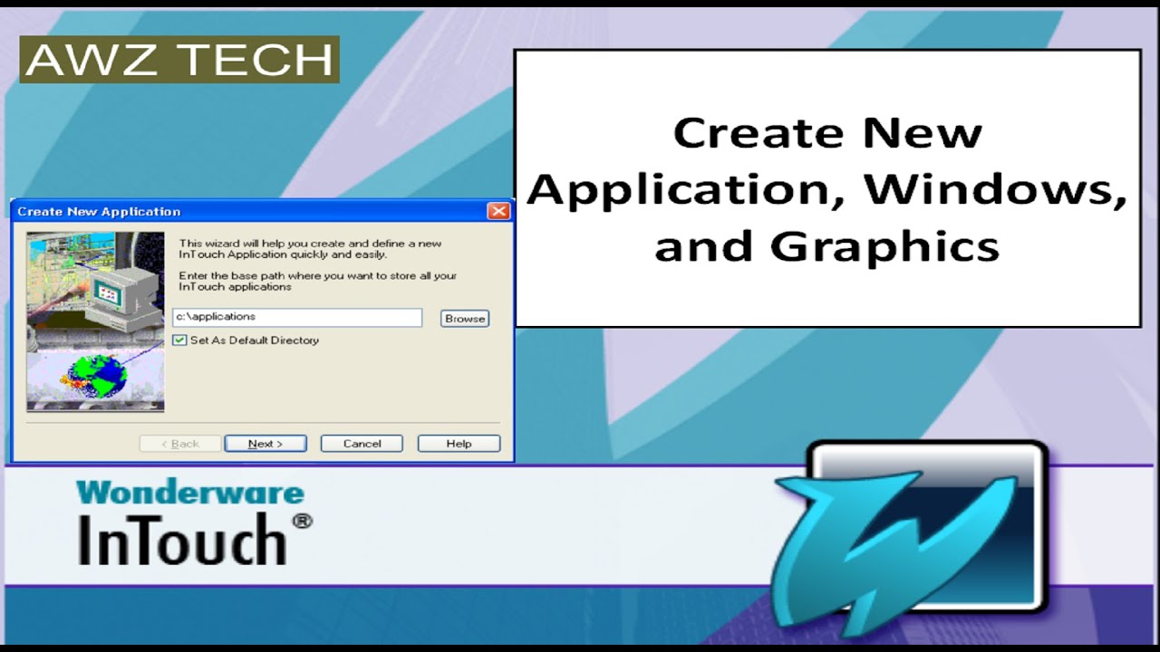 HOW TO START WONDERWARE INTOUCH SCADA