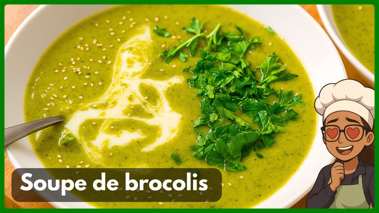 Soupe de brocolis : simple, gourmande et pleine de douceur
