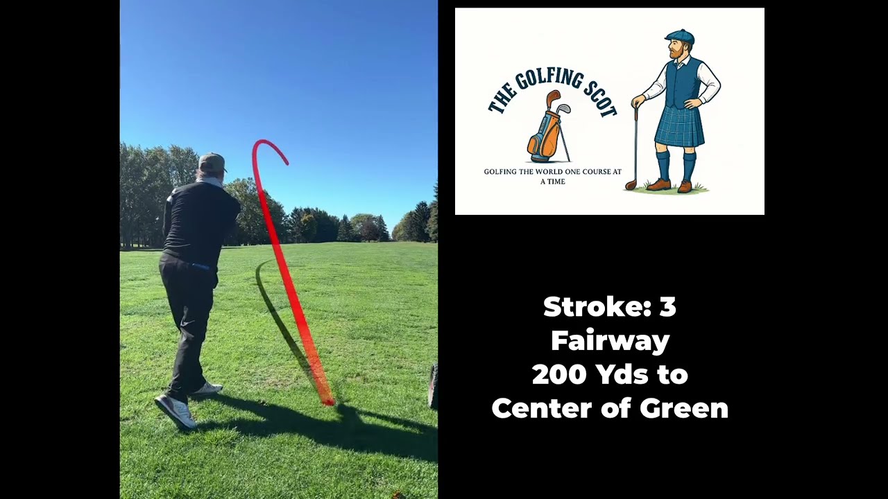 Play A Hole w/ The Golfing Scot. CenterPointe Golf Club, Canandaigua, New York, USA.