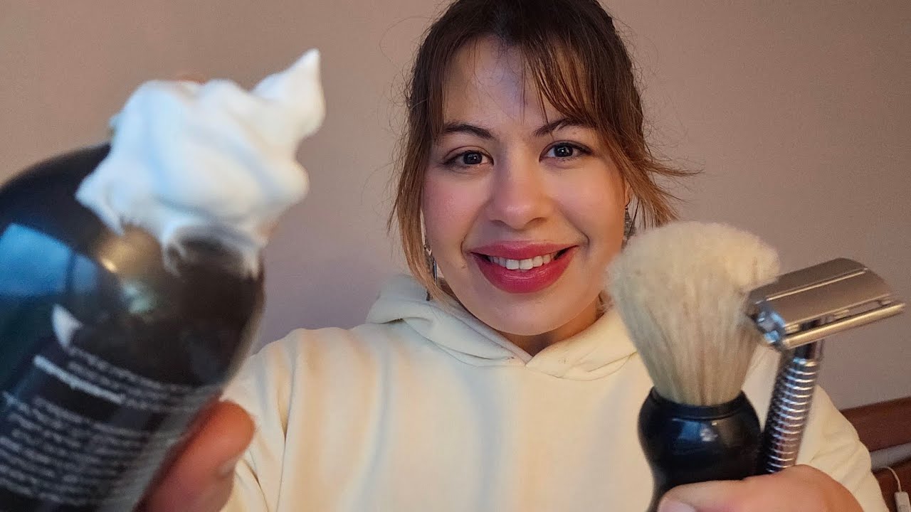 ASMR Men's Pampering 🧔🏻‍♂️🪒🫧 Getting You Ready For Valentine's Day