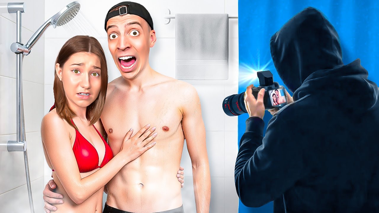 STALKER macht HEIMLICH FOTOS von MEINER FREUNDIN im BADEZIMMER! 😤