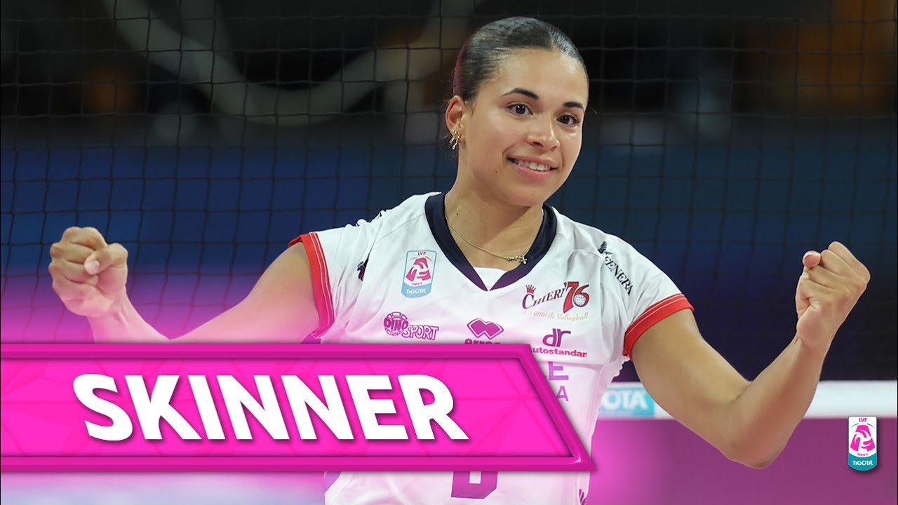 AVERY SKINNER MVP,  All points in Perugia - Chieri | Lega Volley Femminile 2024/25