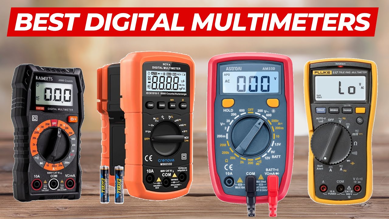 5 Digital Multimeters for Electronics Repair & DIY Projects