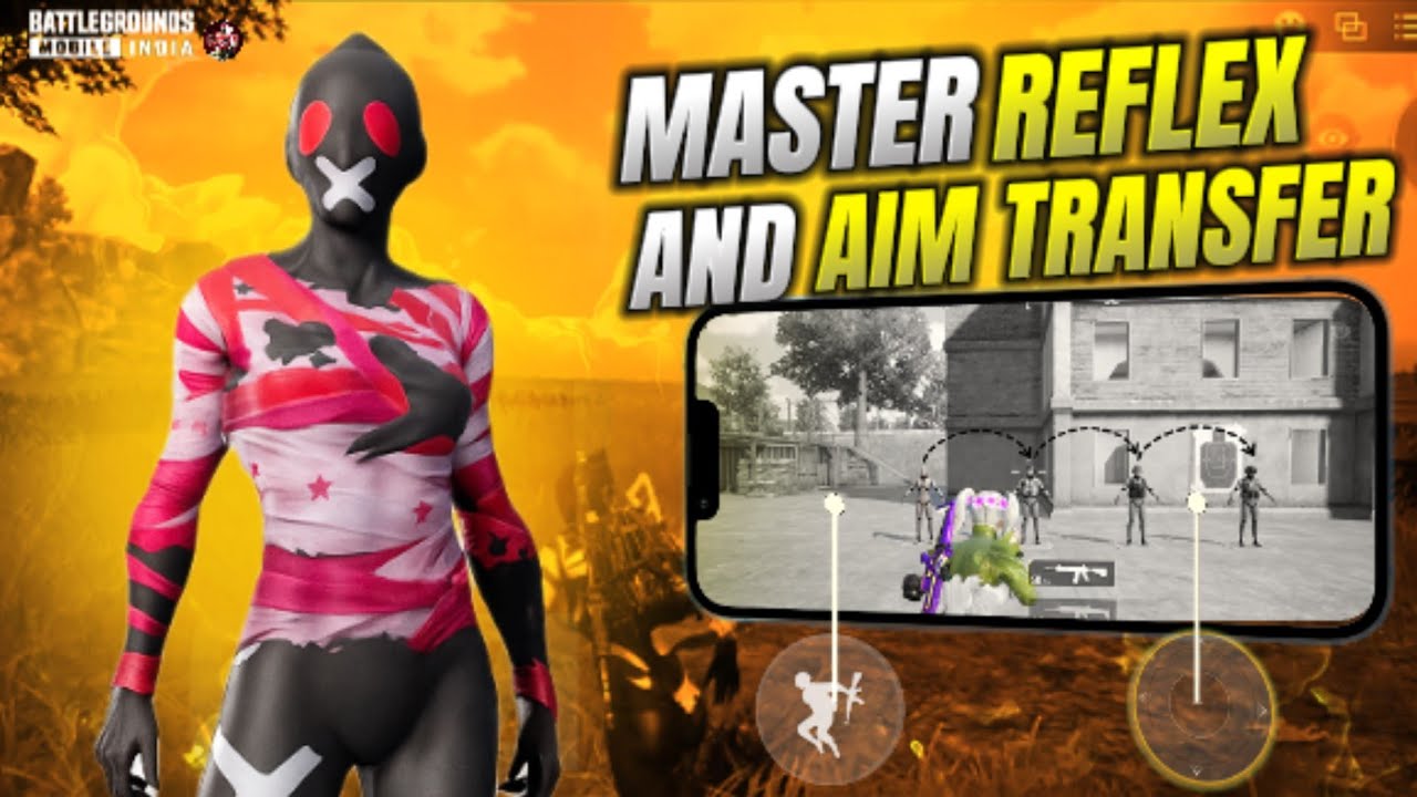 Master Aim Transfer and Reflex in BGMI🔥| Headshot Only Aim🎯(100% Working✅) | BGMI 