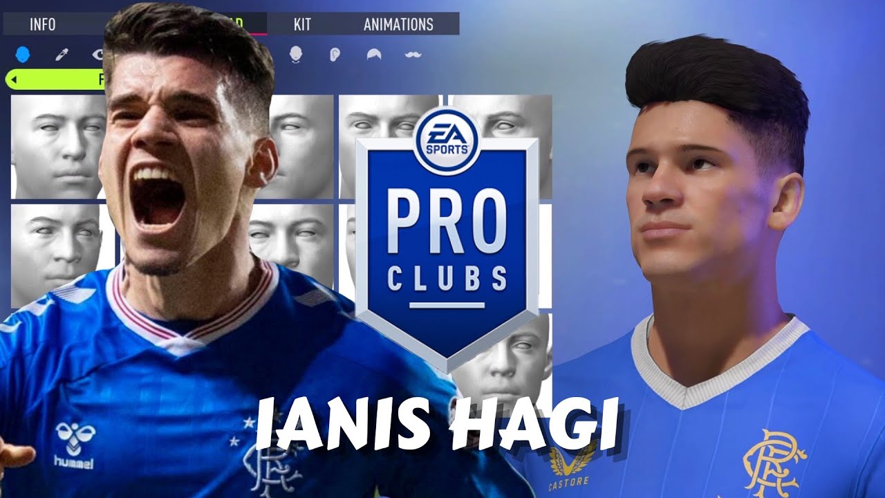 FIFA 22 Ianis Hagi Pro Clubs Creation
