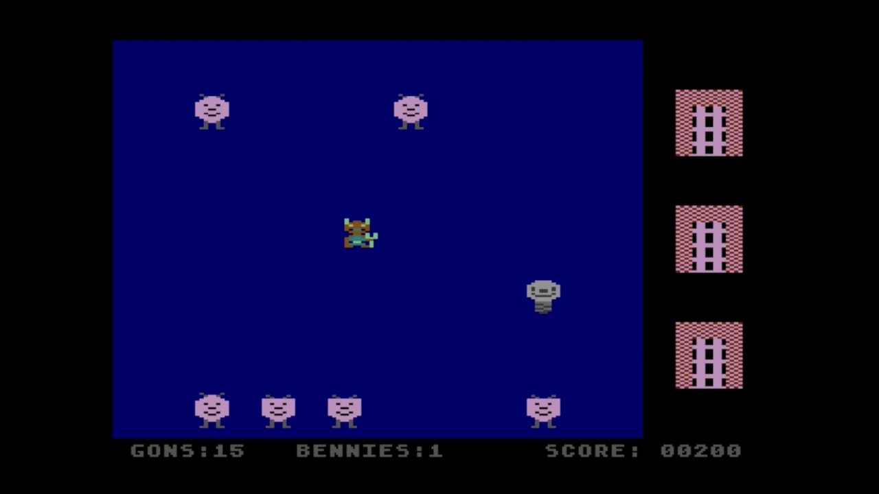 Atari 8-bit:- Puzzle Panic