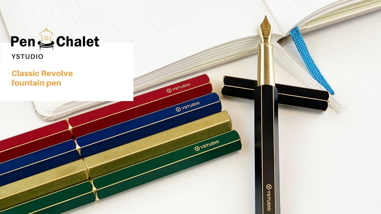 YStudio Classic Revolve Fountain Pen Unboxing