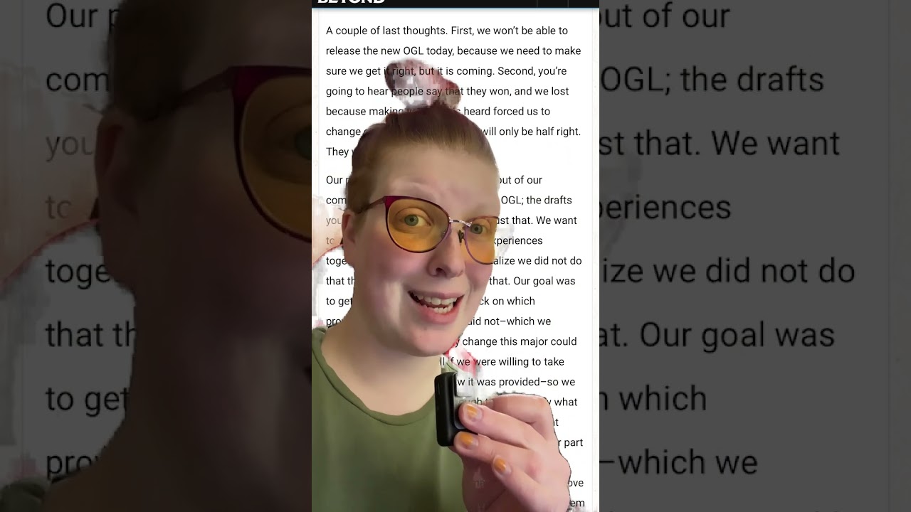 Exposing WoTC&rsquo;s lies and gaslighting pt 4 #opendnd  #dndbegone