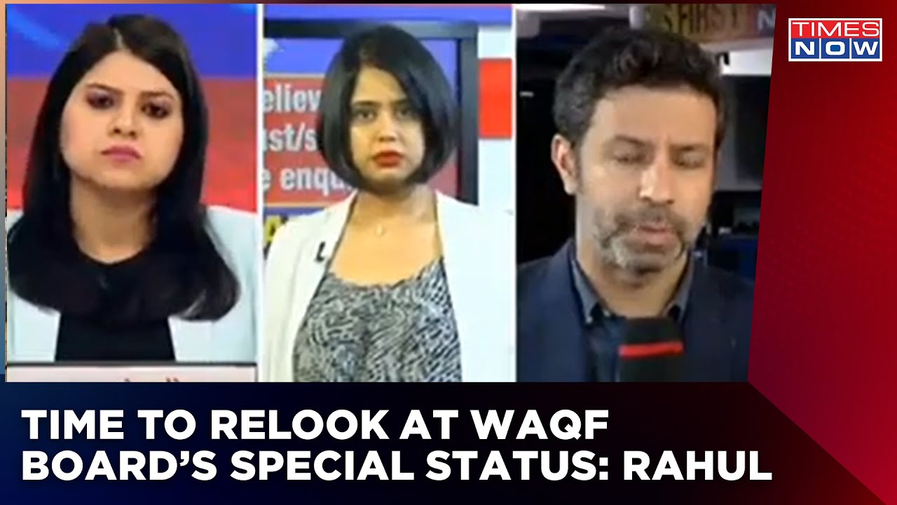 Time To Relook At The Special Status Given To Waqf Board, Says Rahul Shivshankar | English News