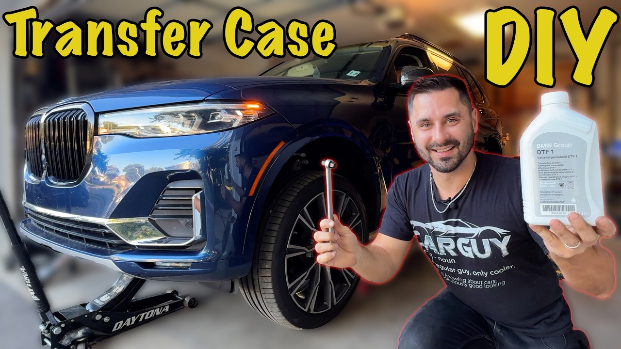BMW Transfer Case Fluid Change DIY - X5, X6, X7 and MORE!