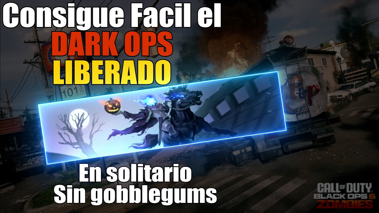 COMO conseguir el Dark Ops LIBERADO | BO6 zombis | Liberty Falls Easter egg en menos de 30 minutos |