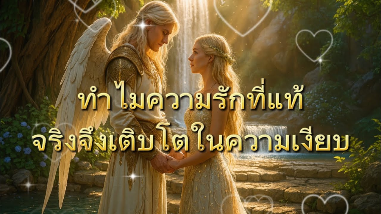 🌙 ทำไมความรักที่แท้จริงจึงเติบโตในความเงียบ?| feminine awakening Ep.19