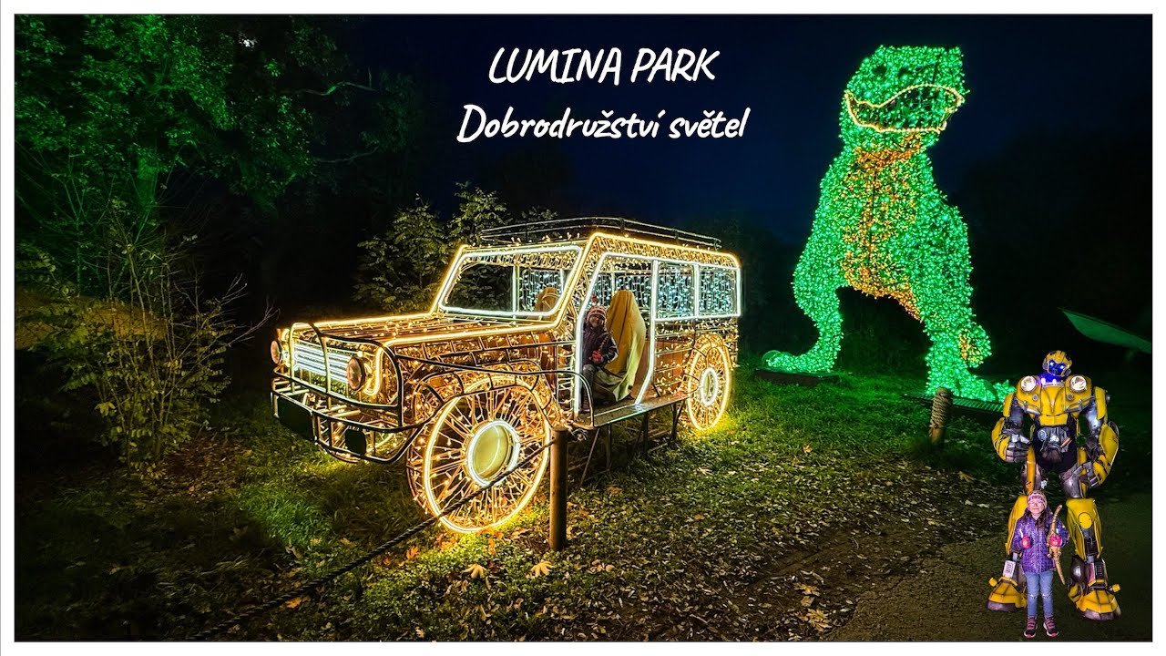 LUMINA PARK - Dobrodružstv&iacute; světel 
