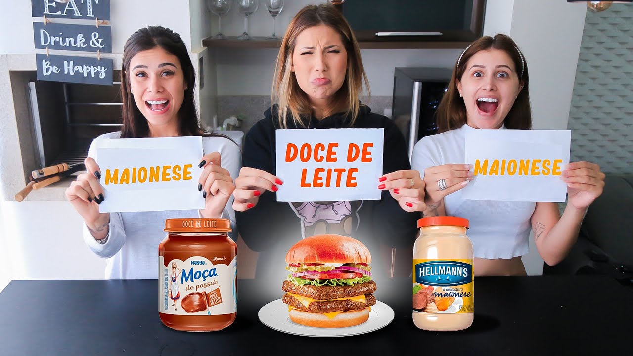 DOCE DE LEITE OU MAIONESE!!!!